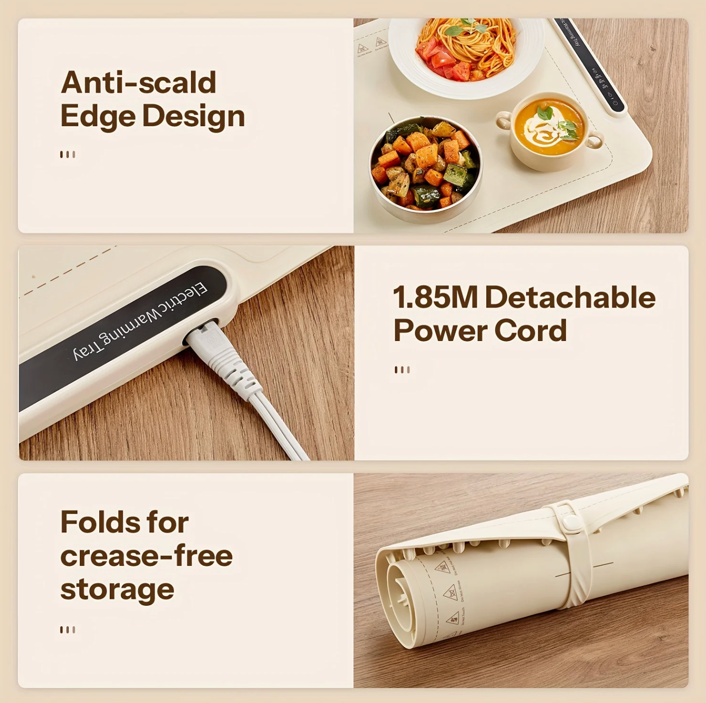HomeGlow Electric Food Warming Mat™