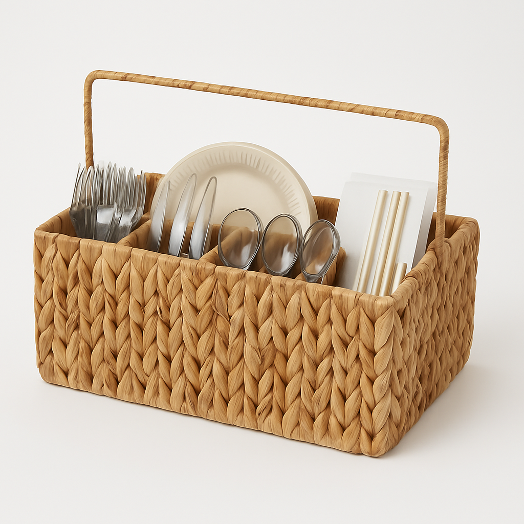 Woven Utensil Caddy